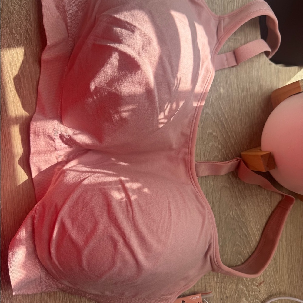 Shapermint Pink and Orange Seamless Bra Intimates